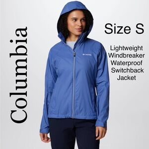 Switchback Jacket Windbreaker Coat Hood Waterproof Columbia Sport Travel
